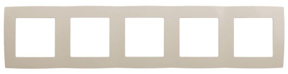 Рамка 5-постовая ЭРА 12 12-5005-02 Б0014782