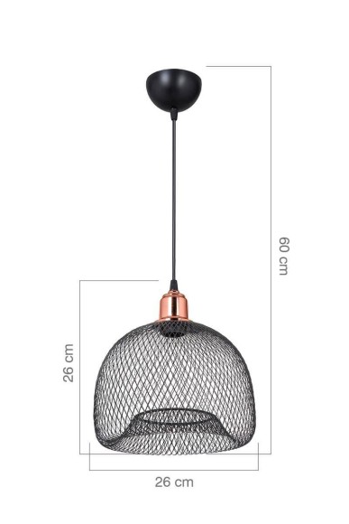 Подвесной светильник Toplight Bryanne TL1603H-01BK