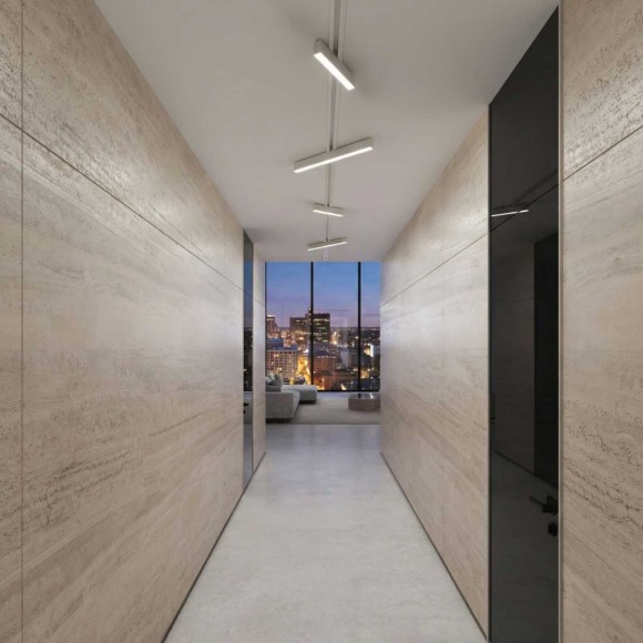 Трековый светодиодный светильник Elektrostandard X-Line белый матовый 20W 4200K LTB54 a052444