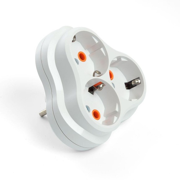 Разветвитель сетевой Stekker 3гн с/з ADP16-23-21 49165