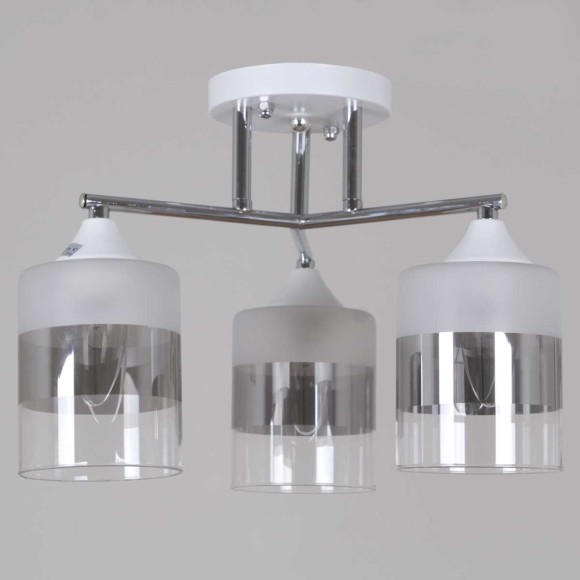Потолочная люстра Reluce 06916-0.3-03 WH+CR Потолочная люстра Reluce 06916-0.3-03 WH+CR
