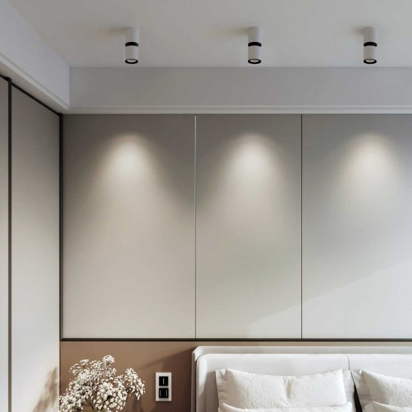 Потолочный светодиодный светильник Elektrostandard Kayo 25048/LED 12W 4000К белый/чёрный a064728 Потолочный светодиодный светильник Elektrostandard Kayo 25048/LED 12W 4000К белый/чёрный a064728