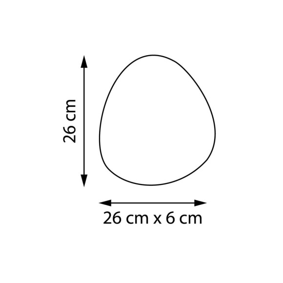 Светильник настенно-потолочный (Бра) 6W 3000K золотая фольга Uovo II Lightstar 807602 Светильник настенно-потолочный (Бра) 6W 3000K золотая фольга Uovo II Lightstar 807602