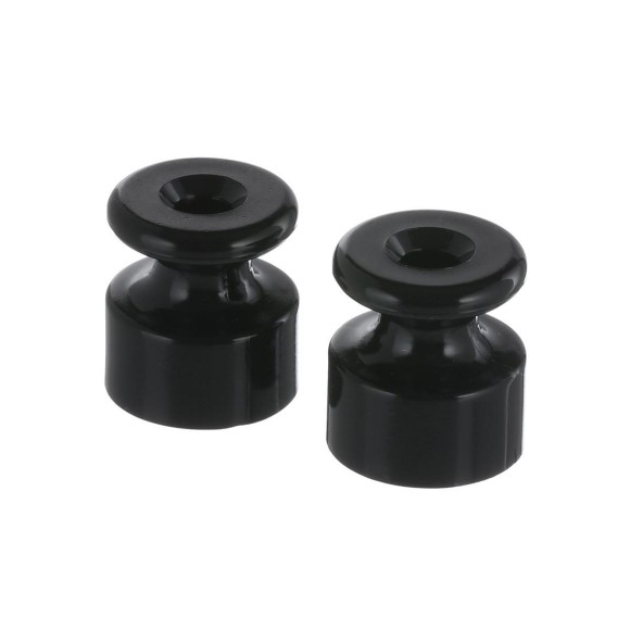 Фиксатор LK Studio кабеля (изолятор) для внешней проводки кабеля (черный) LK Vintage (1уп = 5шт) 888308-5 Фиксатор LK Studio кабеля (изолятор) для внешней проводки кабеля (черный) LK Vintage (1уп = 5шт) 888308-5