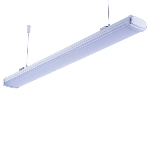 Подвесной линейный светодиодный светильник Uniel ULO-K21A 40W/4000K/L125/K IP65 WHITE UL-00013700 Подвесной линейный светодиодный светильник Uniel ULO-K21A 40W/4000K/L125/K IP65 WHITE UL-00013700