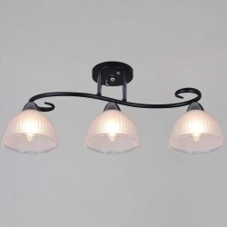 Потолочная люстра Reluce 66360-0.3-03 BK+CR