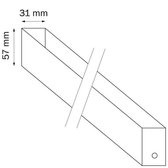 Шинопровод однофазный Lightstar Teta 505026
