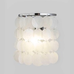 Настенный светильник Eurosvet 60005/1 хром/перламутр Настенный светильник Eurosvet 60005/1 хром/перламутр