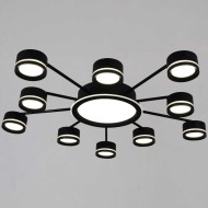 Потолочная люстра Reluce 20590-0.3-5+5+1 Black Потолочная люстра Reluce 20590-0.3-5+5+1 Black