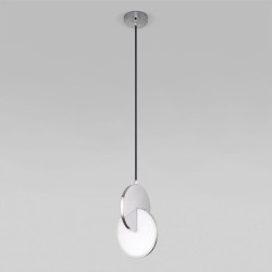 Подвесной светодиодный светильник Eurosvet Lang 50225/1 Led хром
