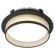 Светильник встраиваемый Feron DL700  потолочный GX70 черный круг 51094
