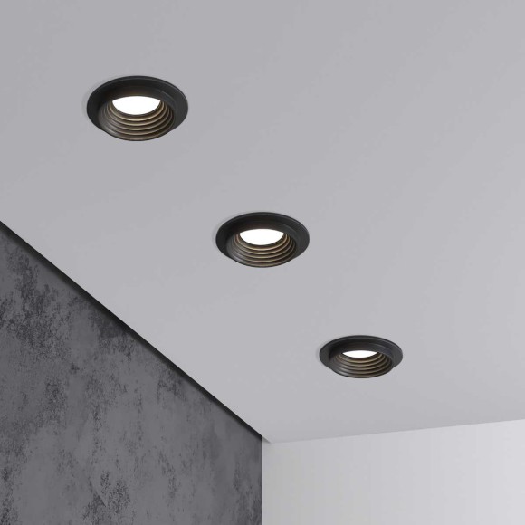 Встраиваемый светильник Elektrostandard 25007/01 GU10 чёрный a064251 Встраиваемый светильник Elektrostandard 25007/01 GU10 чёрный a064251