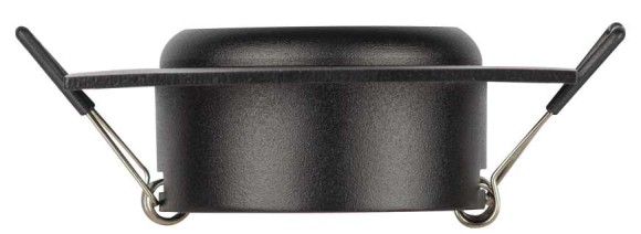 Светильник встраиваемый алюминиевый ЭРА KL110 BK под лампу MR16 GU5.3 черный матовый Б0061530