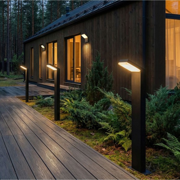 Уличный настенный светодиодный светильник Elektrostandard Sensor 1541 TECHNO LED a072087 Уличный настенный светодиодный светильник Elektrostandard Sensor 1541 TECHNO LED a072087