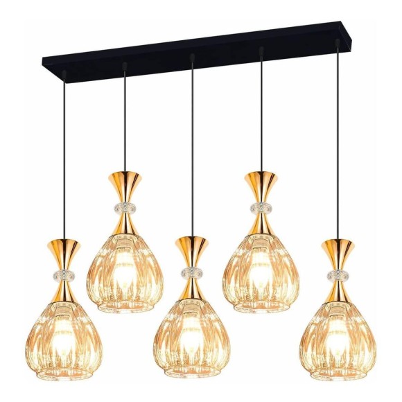 Подвесной светильник Reluce 09015-0.9-05L Amber Подвесной светильник Reluce 09015-0.9-05L Amber