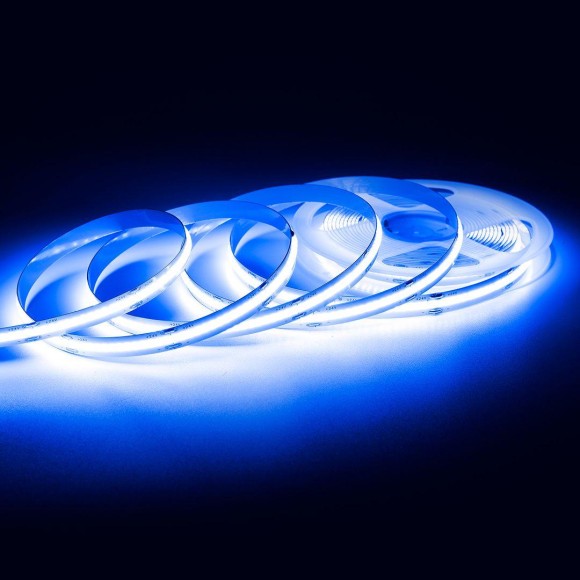 Светодиодная лента Apeyron 11W/m 352LED/m COB синий 2M 183ОО Светодиодная лента Apeyron 11W/m 352LED/m COB синий 2M 183ОО