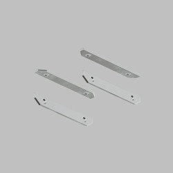 Комплект прямых соединителей для закладного профиля TR3040-AL Denkirs Smart One (4 шт.) TR3043-AL