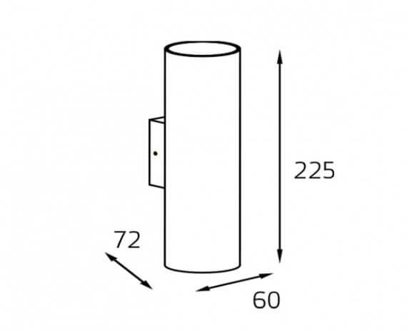 Настенный светильник Italline DANNY W2 black Настенный светильник Italline DANNY W2 black