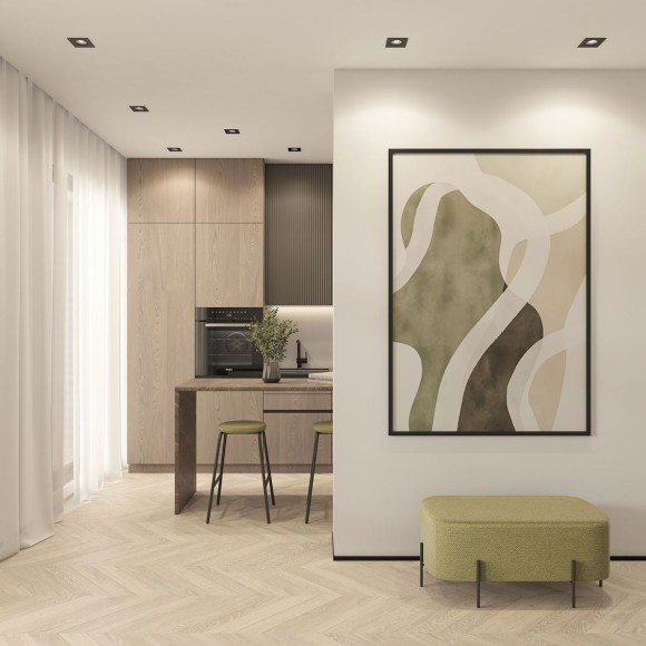 Встраиваемый светильник Denkirs Roto DK2121-BK