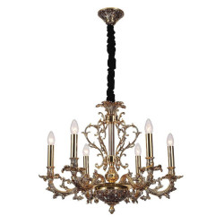 Подвесная люстра Lucia Tucci Firenze 1780.6 Antique Gold Подвесная люстра Lucia Tucci Firenze 1780.6 Antique Gold