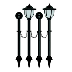 Светильник на солнечных батареях Uniel Фонари USL-S-181/PT720 Lantern Set02 UL-00003132 Светильник на солнечных батареях Uniel Фонари USL-S-181/PT720 Lantern Set02 UL-00003132