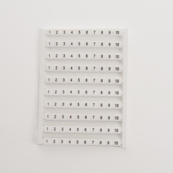 Маркеры для ЗНИ (JXB) с нумерацией 1-10 LD556-2 STEKKER Маркеры для ЗНИ (JXB) с нумерацией 1-10 LD556-2 STEKKER