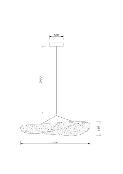 Подвесной светодиодный светильник Divinare Fiamma 5866/06 SP-26