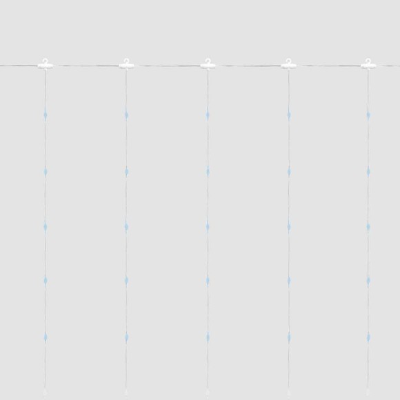 Светодиодная гирлянда Feron Занавес USB белый без мерцания CL590 41636