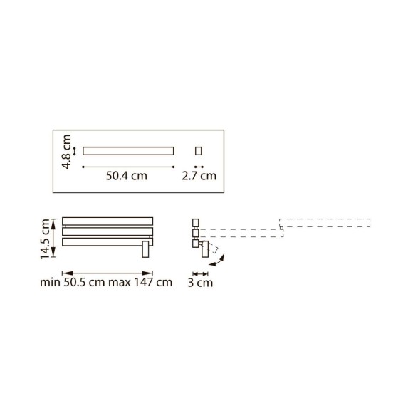 Бра (светильник настенный) Dive Lightstar 740647 Бра (светильник настенный) Dive Lightstar 740647
