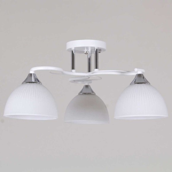 Потолочная люстра Reluce 85460-0.3-03 WH+CR