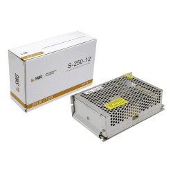 Блок питания SWG 12V 250W IP20 20,85A S-250-12 000114 Блок питания SWG 12V 250W IP20 20,85A S-250-12 000114