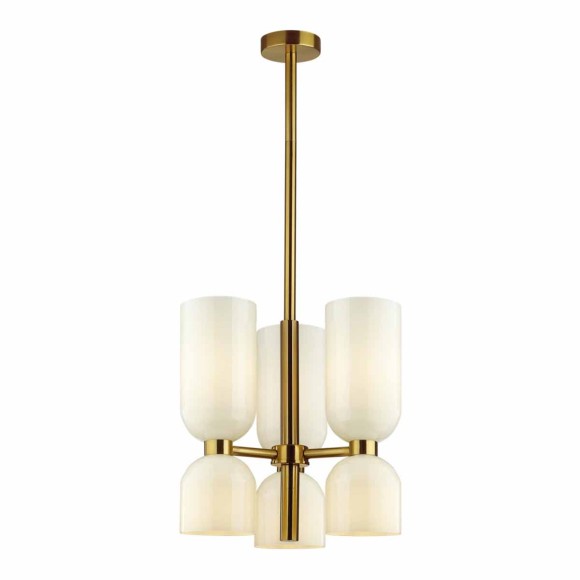 Подвесная люстра Odeon Light Midcent Orinoco 4798/6