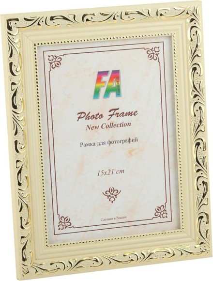 Фоторамка FA пластик Соната ,слоновая кость 10x15 (36/864) Б0020918 Фоторамка FA пластик Соната ,слоновая кость 10x15 (36/864) Б0020918