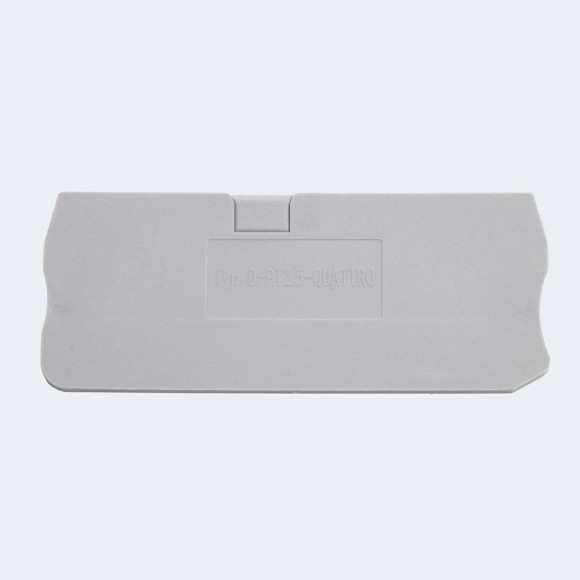 Торцевая заглушка для ЗНИ LD574 2,5 мм² (JXB PT 2,5), серый LD583-1-25