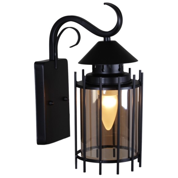 Уличный настенный светильник Reluce 08284-9.2-001U BK RLOS Уличный настенный светильник Reluce 08284-9.2-001U BK RLOS