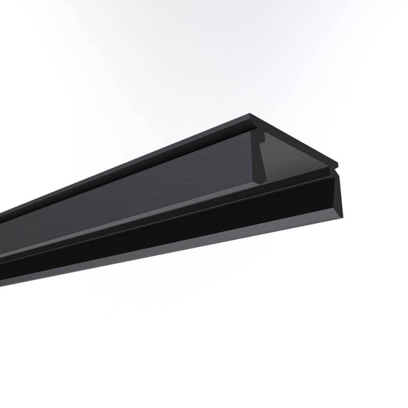 Профиль накладной черный 1м. Apeyron 08-05-01Ч