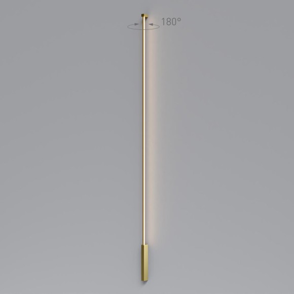 Настенный светодиодный светильник Elektrostandard Alto LED латунь 3000K 40134/LED a069823