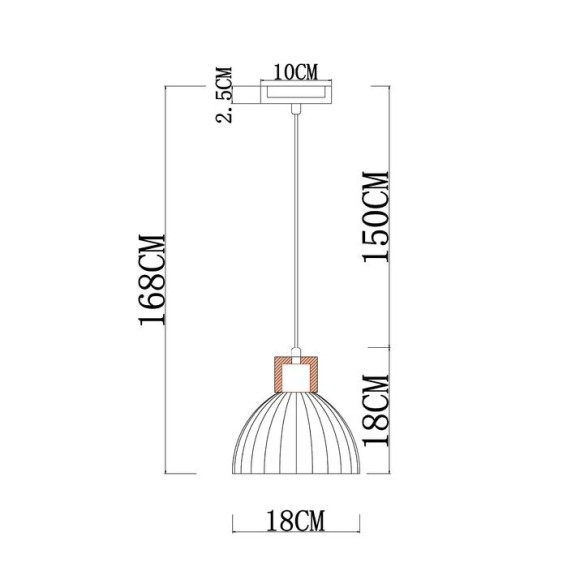 Подвесной светильник Arte Lamp Caprice A4184SP-1BR Подвесной светильник Arte Lamp Caprice A4184SP-1BR