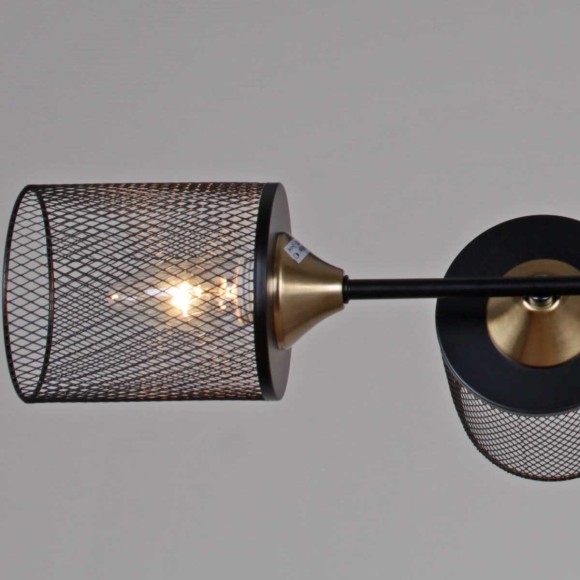 Потолочная люстра Reluce 38460-0.3-04 BK+COPPER Потолочная люстра Reluce 38460-0.3-04 BK+COPPER