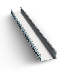 Профиль накладной серебро 2м. Apeyron 08-10-01